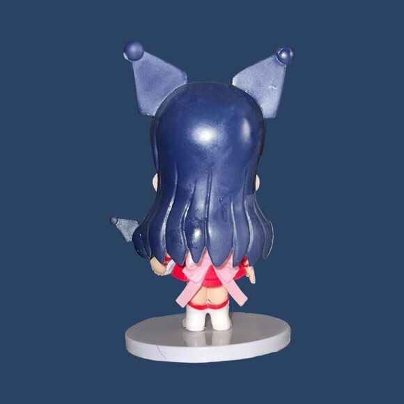 NIP Sailor Moon Cosmos Eternal Sailor Mars & Kuromi Figure Cake Topper 3” B15 - Picture 2 of 3